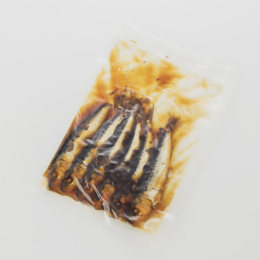 Sweetened Boiled Sardine with Japanese Pepper
